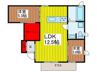 アークビラの物件間取画像